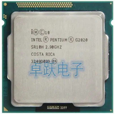 best processor for laptop Intel Pentium G2020 g2020 Dual Core 2.9GHz/ 3M / Cache CPU Processor SR10H LGA1155 free shipping gaming processor