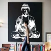 living room big size removable Buddha wall sticker