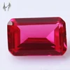 5x3mm baguette cut good quality Red created ruby gems
