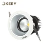 KEEY Hotel Projects 10W CE Lighting CREE COB Led Ceiling Warm White with Satin Cup QYE1-TH315W