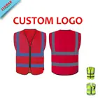 2019 Custom Size Safety Reflective Vests Work Wear Vest For Sale
