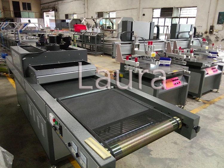 600*900mm accuracy 0.01mm flat bed glass screen printing machine
