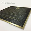 Manufacturer Supply Custom Memorial Metal Plaques Custom Bronze Plaques