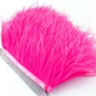 Cheap India Rhinestone trims Ostrich Feather Fringe Trimmings