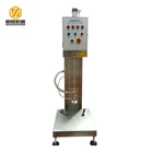 Small automatic single head beer keg filler or beer keg filling machine with CE standard for sale