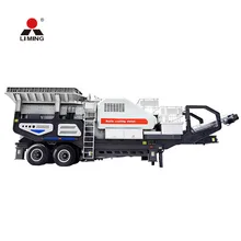 100 tph mobile aggregate crushing plant combine jaw crusher vibrating screen