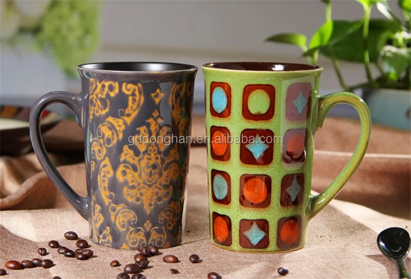 clay tea cup set