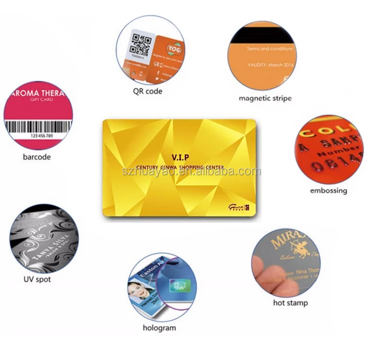 high quality plastic pvc printing card membership