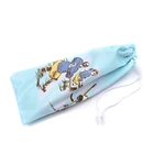 Multi color microfiber optical glasses transfer printing pouch