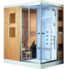 ANNWA Four People Portable Large Wood Dry Sauna Steam Room