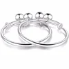 Custom Fashion Design Silver Baby Bangles Jewellery, Stainless Steel Baby Bangles