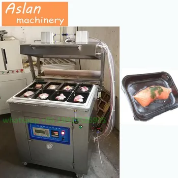 Skin Vacuum Packing Machine For Meat Fish Shrimp Salmon Meat Vacuum