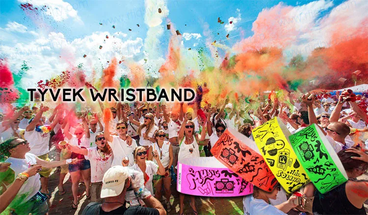 RFID Disposable Paper Wristbands