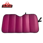 High quality bubble flexible sun shade with offset printing