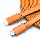 High Speed HDMI Slim Cable Colorful Flat 4K HDMI Audio Video Cable