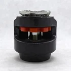Leveling Caster SS Black Leveling Caster Wheels Adjustable Leveling Feet