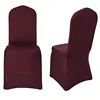 Modern chair cover factory office wedding party 100% polyester spandex saucer chair cover
