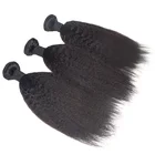 Wholesale Popular Hair Style Kinky Straight 7A Grade Cheap Price Virgin Brazilian Hair Bundles with Closure