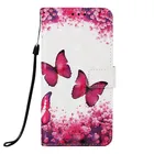 Custom pu leather wallet flip card holder mobile phone case for Huawei Y6 prime 2019