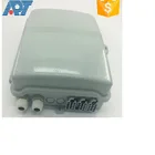 Outdoor fiber optic enclosure FTTH 8 port outdoor fiber optic distribution box with 1 x 8 PLC splitter