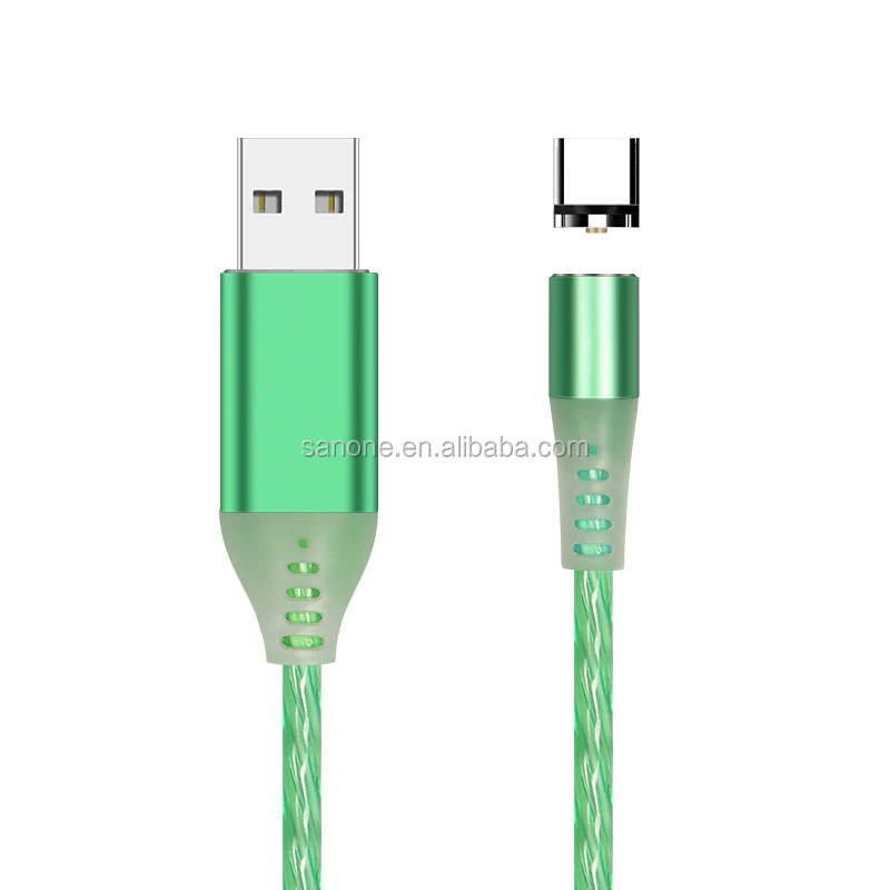 Magnetic 3in1 Aluminum Alloy 1m Android Mobile Phone Micro Usb Charging Cable for Huawei - ANKUX.COM
