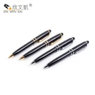 Products Twist Metal Twist Pen New Products 2019 China Promotion Advertisement Gift Black Color Thin Twist Metal Pen