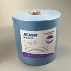 30x32cm 500 Sheets Disposable Nonwoven Cleanroom Cleaning Wipe Blue Wiping Paper Jumbo Rolls For Printing Industry