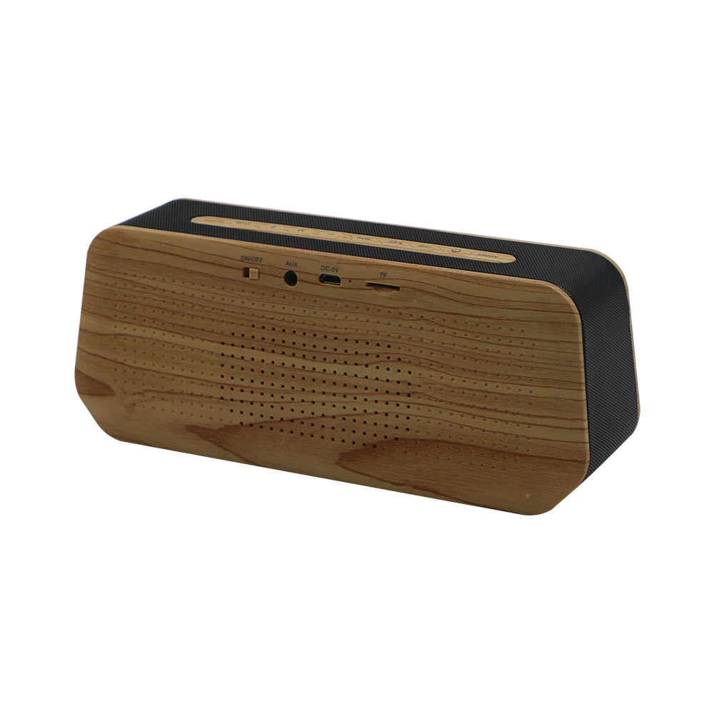 2019 LED Digital Alarm Clock USB Wireless Bluetooth Speaker Support Aux TF Office Bedroom Snooze Display Time Home Decor - ANKUX.COM
