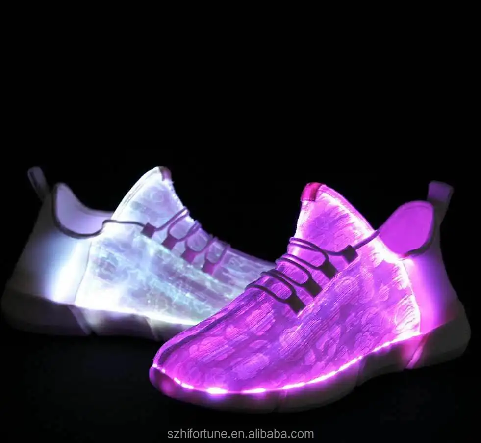 light up fiber optic shoes