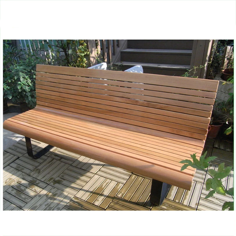 High Quality Cast Iron And Wooden Long Bench Chair Park Bench