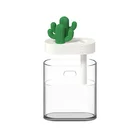 160Ml Portable Air Diffuser Usb Mini Cactus Ultrasonic Humidifier With Led Night Light Atomizer