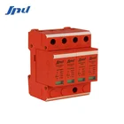 AC 385V 40kA Power surge protector device 4P SPD for house solar system used in Combine box