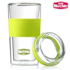 Heat resistant borosilicate glass tea cup / nescafe coffee mug / travel tea mug