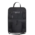 Backseat Car Organizer Car Back Seat Protector with Touch Screen Tablet Holder Storage Pockets for Toys