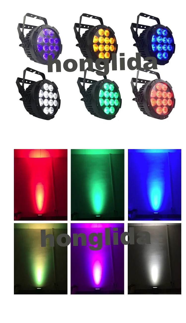 12 15w 12w Led Par Light Can Waterproof 12pcs 15w 5 6 In 1 Ip 65 Led