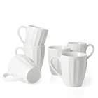 Wholesale White Red Ceramic Coffee Mug Tea Mug