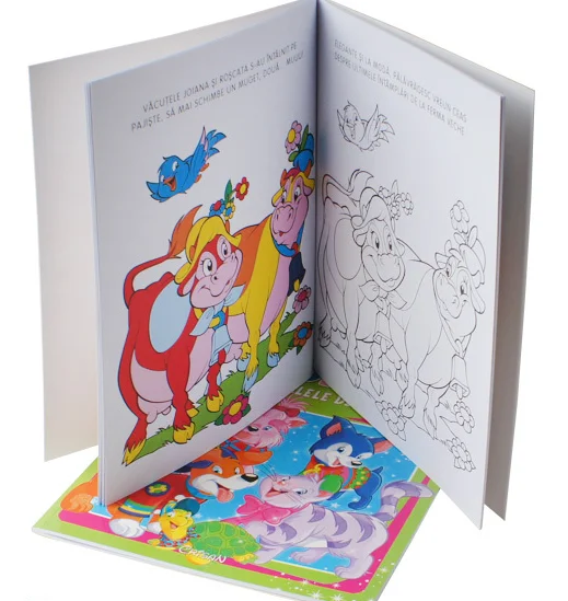 paper printing services kid coloring book