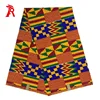 Wholesale african kente cloth fabric prints 6 yards real wax