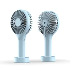 New products to sell personal portable handy mini small fan rechargeable with led screen