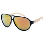 DLK1027 Plastic cheap wholesale bamboo custom glasses 2018 sunglasses logo