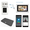 With Android/IOS APP for Remote Access Control Smart 4 Wire Video Intercom Door Phone System Support 200 IC Cards and 200 Codes
