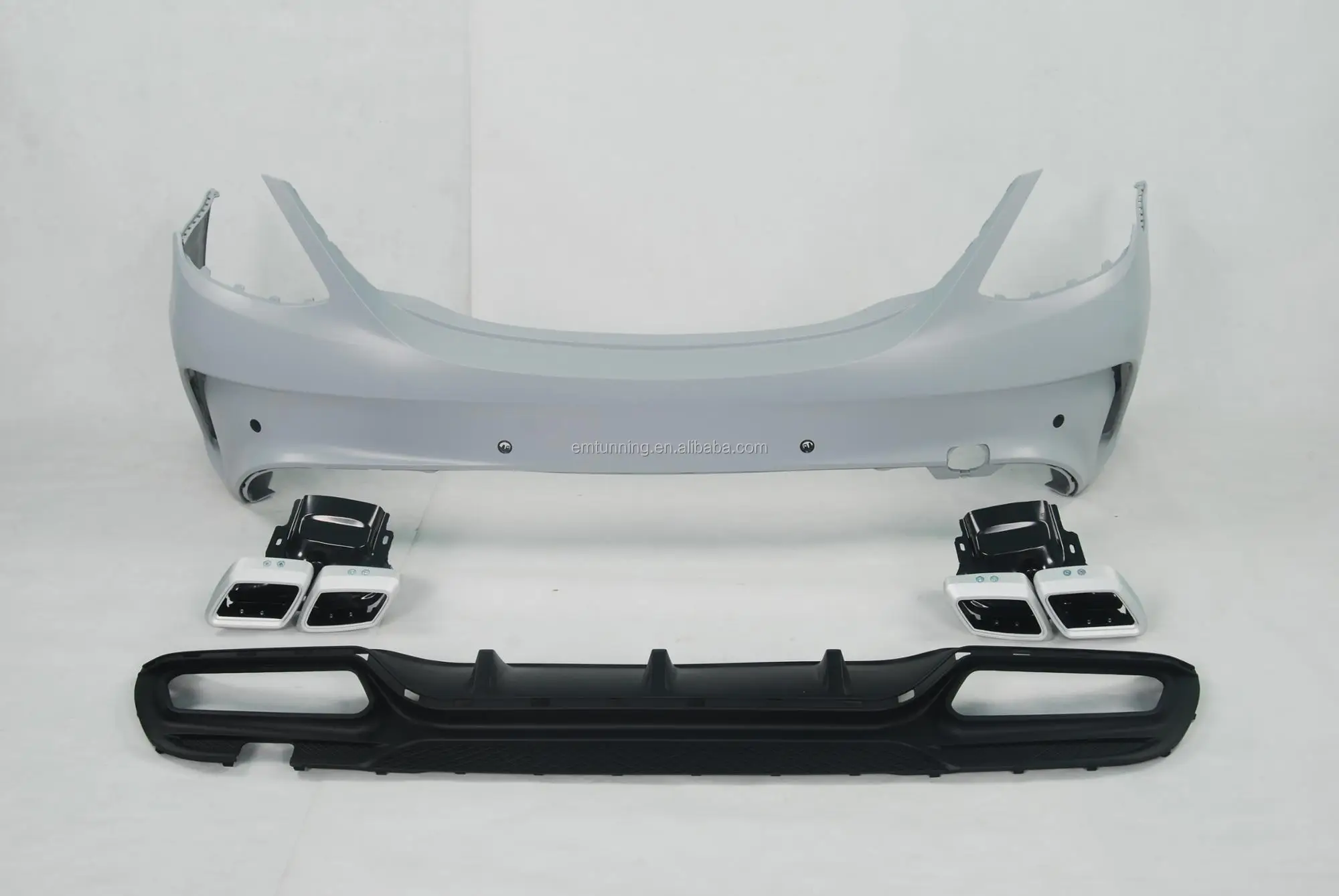 High Quality W205 Carlsson Style Front Bumper Grille C Class C205