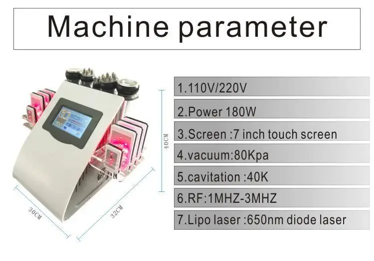 Factory Price Kim 8 New Cavitation RF Vacuum Slimming Machine Liposuction Equipment