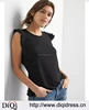 Summer Fashion Casual O-neck Cap Sleeve Lace Decoration Woman T-Shirts Tops