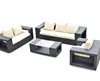 most comfortable outdoor wicker sofa beach rattan furniture