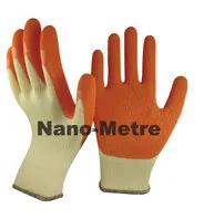 NMSAFETY foam latex palm four fingertips with digging and planting claws work garden glove
