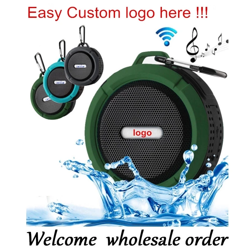 2018 On Sell Factory Supply Waterproof BT Speaker C6 Wireless BT Speaker Waterproof BT Speaker For Promotional Gift - ANKUX.COM