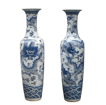 Китайский большой современный ваза дешевые домашние popularly цены напольная для декора домашний сад