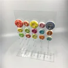 DONUT WALL DISPLAY - CLEAR DOUGHNUT ACRYLIC STAND
