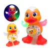 2019 plastic kids toys Electric toys ,Funny blink eyes dancing duck kids toys ,plastic toys for kids